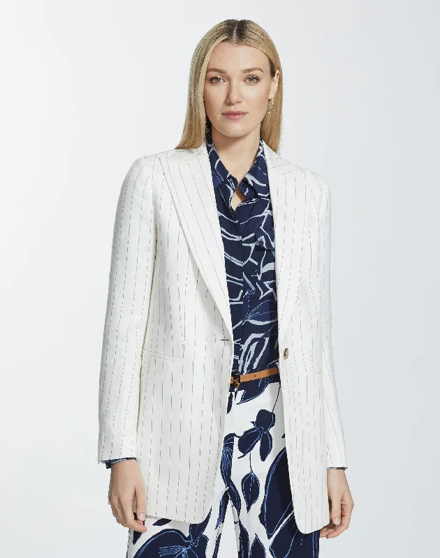 Chateau Stripe Beau Blazer